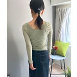 セミシアータンクトップ＆ロングスリーブトップスセットアップ | Jewelobe | 詳細画像14 