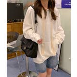 エンボスロゴオーバーサイズパーカー | Jewelobe | 詳細画像5 