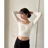 バッククロスクロップドカットソー | Jewelobe | 詳細画像5