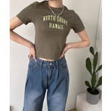 シンプルレタリングタイトチビTシャツ | Jewelobe | 詳細画像10 