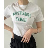 シンプルレタリングタイトチビTシャツ | Jewelobe | 詳細画像2 