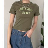 シンプルレタリングタイトチビTシャツ | Jewelobe | 詳細画像8 