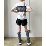 レースビスチェドッキングロゴTシャツ | Jewelobe | 詳細画像7 