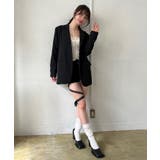コルセットライクキャップスリーブカットトップス | Jewelobe | 詳細画像15 