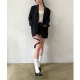 コルセットライクキャップスリーブカットトップス | Jewelobe | 詳細画像16 