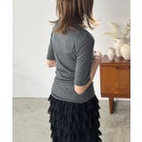 タートルネックハーフスリーブトップス | Jewelobe | 詳細画像10 