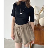 タートルネックハーフスリーブトップス | Jewelobe | 詳細画像22 