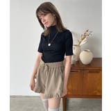 タートルネックハーフスリーブトップス | Jewelobe | 詳細画像25 