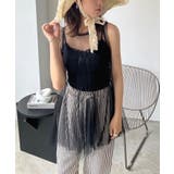 オーバーレースブラキャミソール | Jewelobe | 詳細画像24 