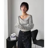 ルーズネックフードタイトカットソー | Jewelobe | 詳細画像15 