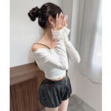 ルーズネックフードタイトカットソー | Jewelobe | 詳細画像2 