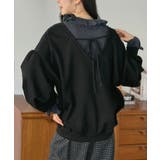 バックディープVネックボリュームウラゲプルオーバー | Jewelobe | 詳細画像18 