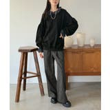 バックディープVネックボリュームウラゲプルオーバー | Jewelobe | 詳細画像19 