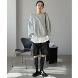 バックディープVネックボリュームウラゲプルオーバー | Jewelobe | 詳細画像9 