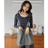 バックストラップボーダータイトカットソー | Jewelobe | 詳細画像23 