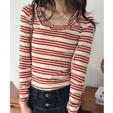 バックストラップボーダータイトカットソー | Jewelobe | 詳細画像8 