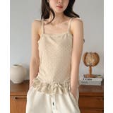 ショートカーディガン×ドットフリルキャミソールアンサンブル | Jewelobe | 詳細画像9 