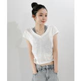 配色レイヤードTシャツ | Jewelobe | 詳細画像28
