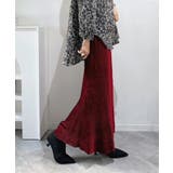 リンクルベロアマキシセミマーメイドスカート | Jewelobe | 詳細画像14 