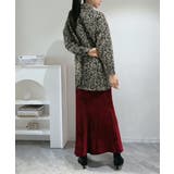 リンクルベロアマキシセミマーメイドスカート | Jewelobe | 詳細画像21 