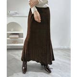 リンクルベロアマキシセミマーメイドスカート | Jewelobe | 詳細画像22 