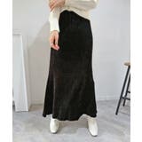 リンクルベロアマキシセミマーメイドスカート | Jewelobe | 詳細画像35 