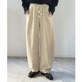 アイボリー | ウラキモウカーブスウェットパンツ | Jewelobe