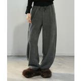 グレー | ウラキモウカーブスウェットパンツ | Jewelobe