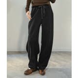 ブラック | ウラキモウカーブスウェットパンツ | Jewelobe