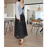 ダブルリボン透かし編みショートカーディガン | Jewelobe | 詳細画像10