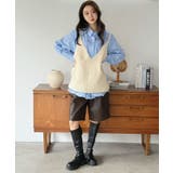 ワッフルルーズキャミニットベスト | Jewelobe | 詳細画像8 