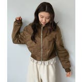 ハイネックショートライトブルゾン | Jewelobe | 詳細画像17 