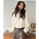 ハイネックショートライトブルゾン | Jewelobe | 詳細画像3 