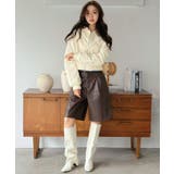 ハイネックショートライトブルゾン | Jewelobe | 詳細画像4 