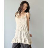 フリル×コットンストライプビスチェディテールキャミチュニック | Jewelobe | 詳細画像24 