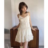 フリル×コットンストライプビスチェディテールキャミチュニック | Jewelobe | 詳細画像34 