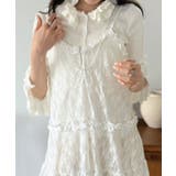 フリル×レースビスチェディテールキャミチュニック | Jewelobe | 詳細画像5 