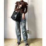 フェイクレザースクエアショルダーバッグ | Jewelobe | 詳細画像10 