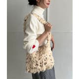 フェザー×スパンコールショルダーミニバッグ | Jewelobe | 詳細画像1 