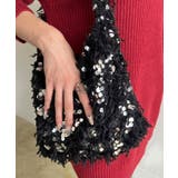 フェザー×スパンコールショルダーミニバッグ | Jewelobe | 詳細画像16 