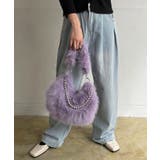 ダブルストラップラウンドフェイクファーバッグ | Jewelobe | 詳細画像10 