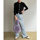 ダブルストラップラウンドフェイクファーバッグ | Jewelobe | 詳細画像12 