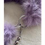 ダブルストラップラウンドフェイクファーバッグ | Jewelobe | 詳細画像15 