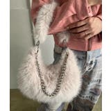 ダブルストラップラウンドフェイクファーバッグ | Jewelobe | 詳細画像2 