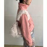 ダブルストラップラウンドフェイクファーバッグ | Jewelobe | 詳細画像3 