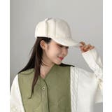 オフホワイト | イヤーマフ付きボアキャップ | Jewelobe