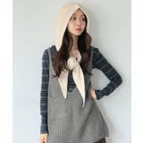 アイボリー | ニットバラクラバマフラー | Jewelobe