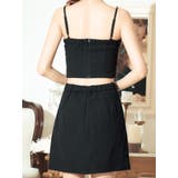 チェーンキャミソール2ピースドレス ビジュー ボタン | DressShop JEWELS | 詳細画像4