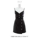 チェーンキャミソール2ピースドレス ビジュー ボタン | DressShop JEWELS | 詳細画像5
