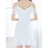 シフォンマーメイドドレス 谷間見せ 背中見せ | DressShop JEWELS | 詳細画像4